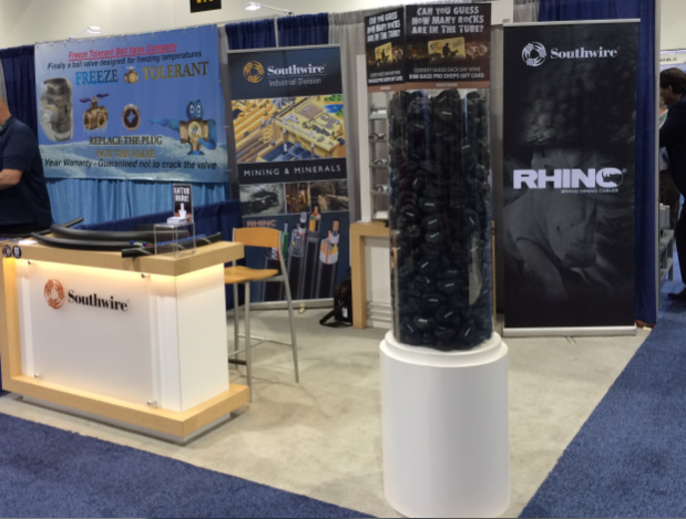 Southwire's tweet photo. Can you guess how many rocks are in the tube?! Stop by booth #2221 to submit your guess! @smecommunity #SME2015ACE http://t.co/20tuCHMABV