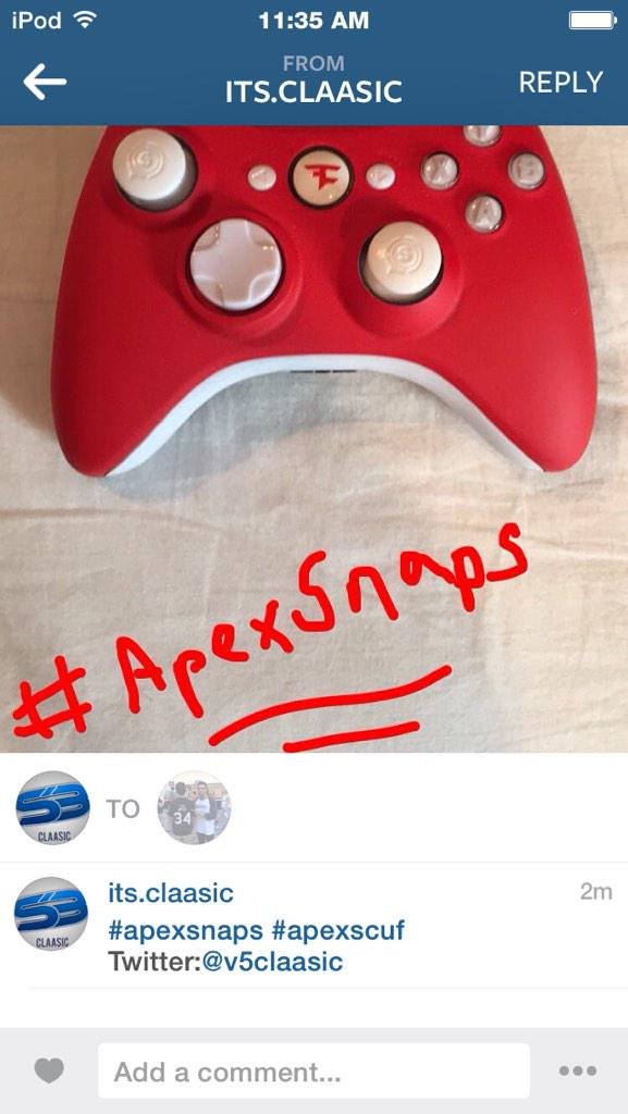 MikeFlohh's tweet photo. Check your dm @bananafone34 #apexscuf #ApexSnaps http://t.co/HGFwAHxAE3