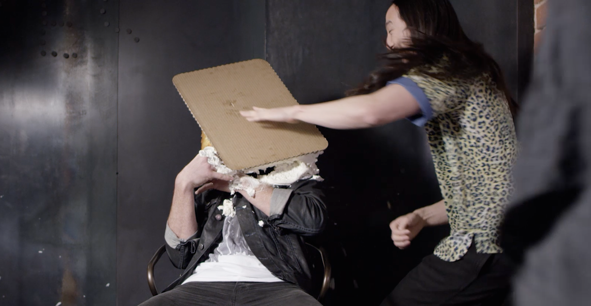 XGames's tweet photo. Steve Aoki doesn’t turn down … Ever.

Shaun White learned that the hard way » http://t.co/Itqlo2iDII #AirStyleLA http://t.co/wJ2PvkI7Dv