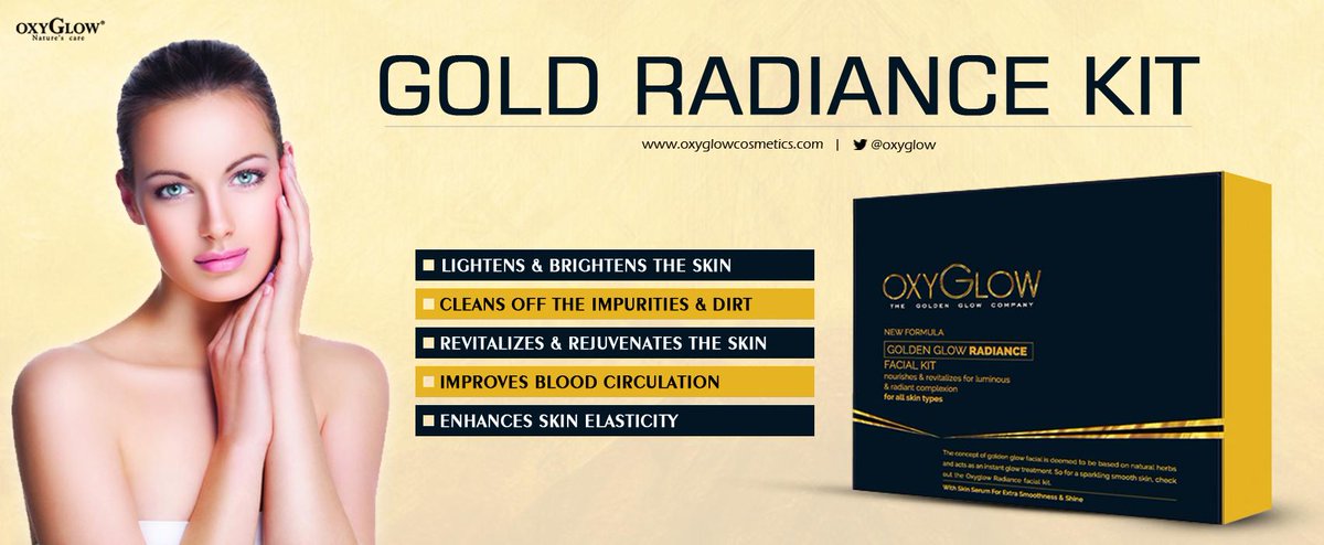 Oxyglow's tweet photo. Get golden radiant skin by clicking here http://t.co/y5ZxIgfvO4

#GoldenGlowRadianceFacialKit #FacialKit #Oxyglow http://t.co/FjHe40o2RY