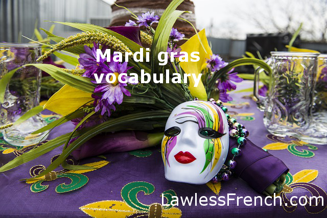 LawlessFrench's tweet photo. Happy Mardi Gras - Laissez les bons temps rouler !

Learn some useful vocab: http://t.co/ueQPsiUjYW http://t.co/2wzgA81SNj