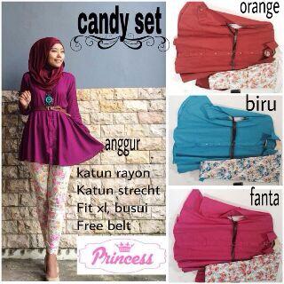 Candy set - rayon+katun - 150.000