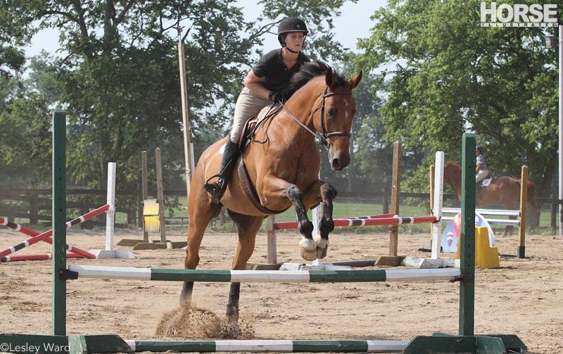 Ask the Expert: My horse gets strong and quick when we jump. What do I do? bit.ly/1L6aJOa