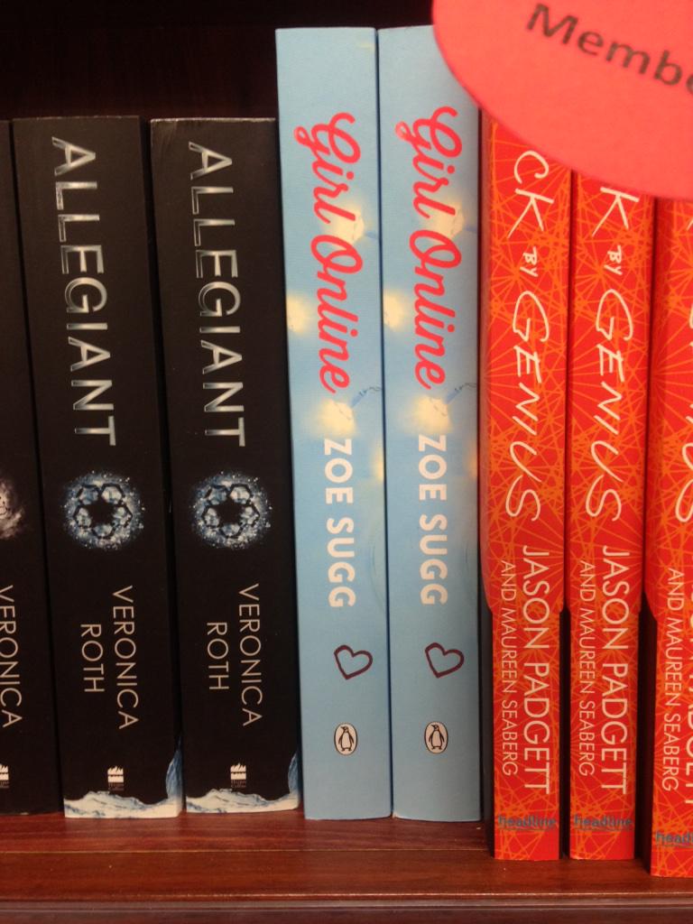 briggyjudith's tweet photo. @ZozeeBo in the uni shop in Australia! 😍 #girlonline http://t.co/9CU90lfNBs