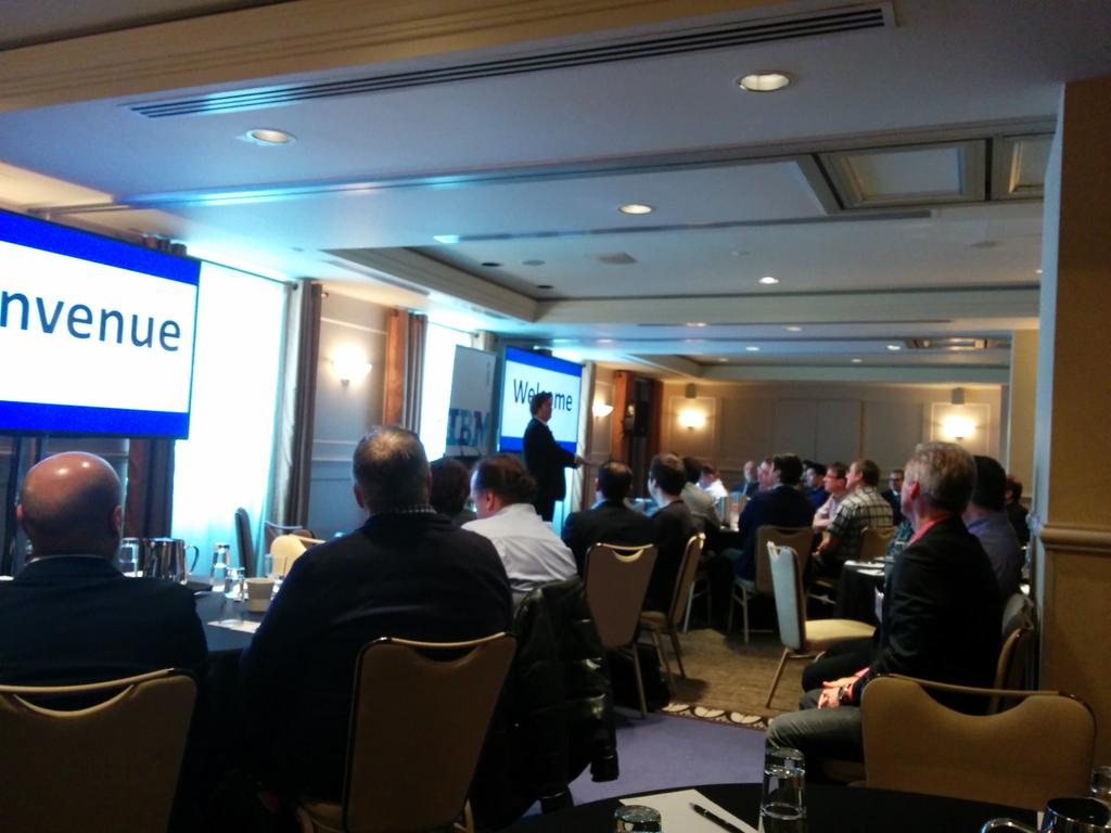 elan406's tweet image. @jumpfromplane talking #ibmspectrumstorage in Montreal @IBMCanSystems