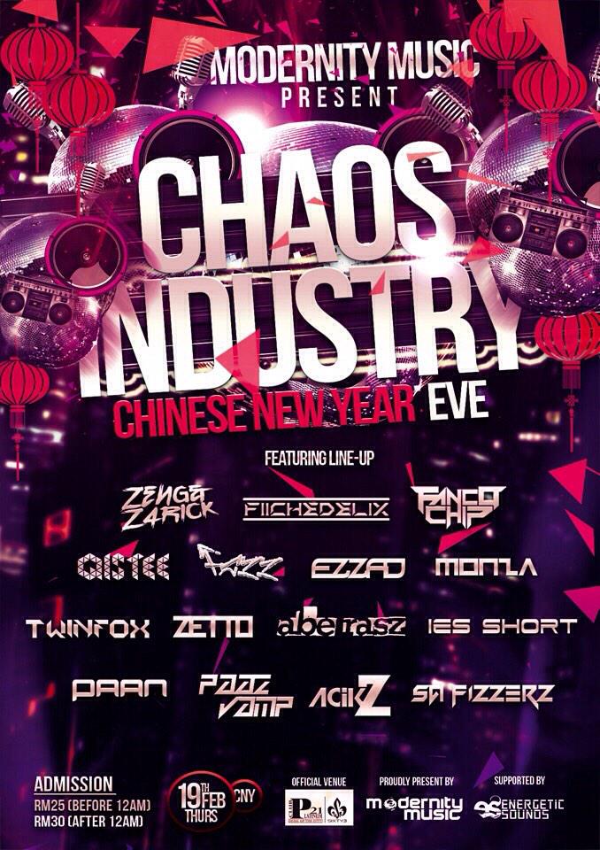 FazreenIdham's tweet photo. A party that you dont want to miss! #ChaosIndustry http://t.co/RGup68WUk2