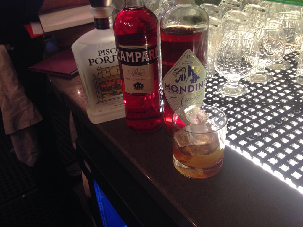 Mate, pisco negroni withsecrets, <a href="/Fabianolatham1/">Fabiano</a> @volcanocoffeeworks