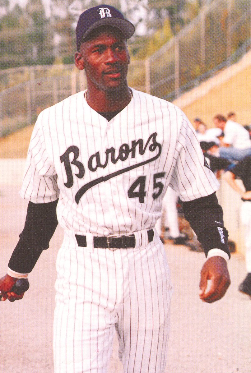 michael jordan birmingham barons jersey