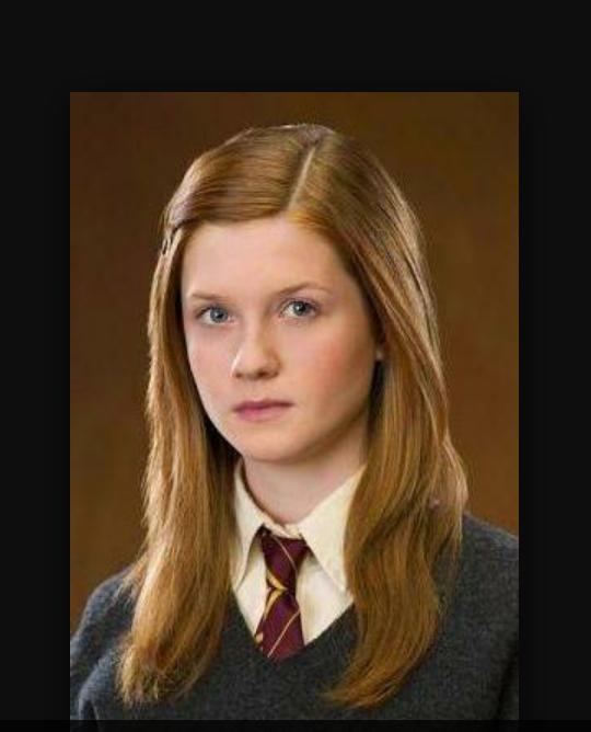 Happy birthday Bonnie Wright, the girl who played Ginny Weasley 
