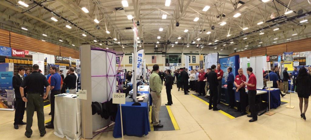 HireMiners's tweet image. Our doors have opened! Which company are you most excited to see today? #MinersGetJobs2015