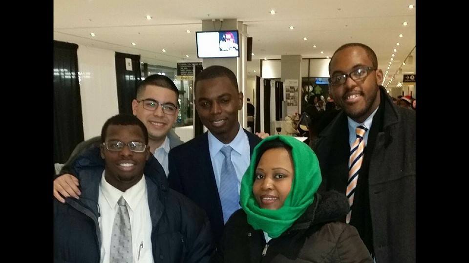 Lehman students leaders at the NYS Black and Puerto Rican Legislator's 44th Annual Legislative Conference