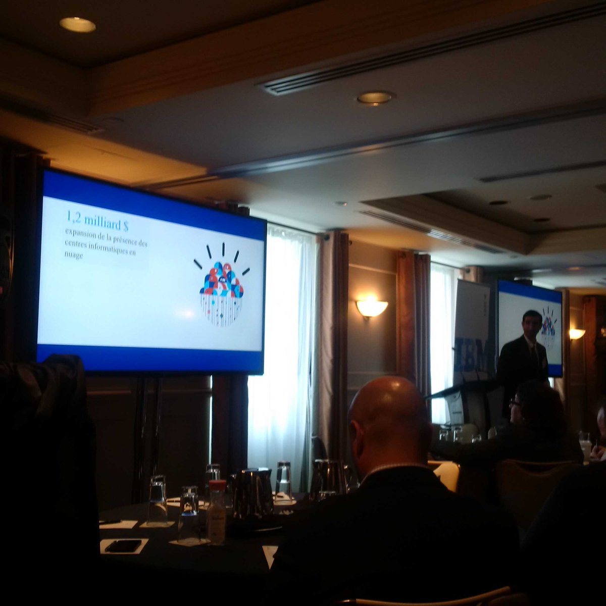 Lynn__credible's tweet image. @Elan406 @IBMCanSystems presenting #IBMSpectrumStorage in Montreal today