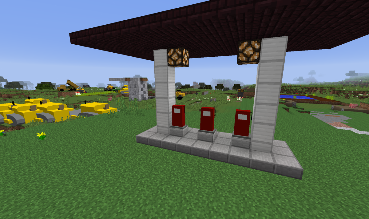 gas station minecraft