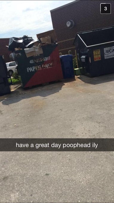 cute snapchats from bae😍😍💩 http://t.co/7bWV2PymfU<a href="/tag/womancrusheveryday"class="tags"><span>#womancrusheveryday</span></a>