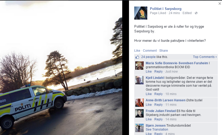 klovnenbonzo's tweet photo. Per dags dato tror jeg østfoldpolitiet bare venter på en grunn til å arrestere meg. http://t.co/ccaI02rd5R