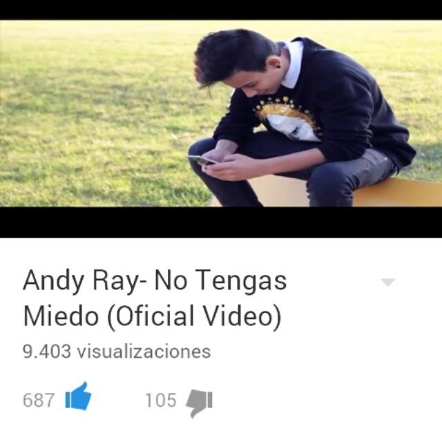 OfficialAndyRay's tweet image. muchas gracias de corazon *-* Va vamos a llegar a 10.000 comparte y like si te a gustado♥ youtube.com/watch?v=Scmn2A…