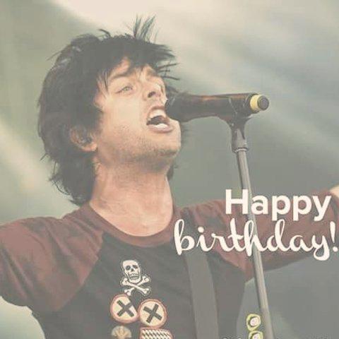 Happy 43th birthday Billie Joe Armstrong!! 