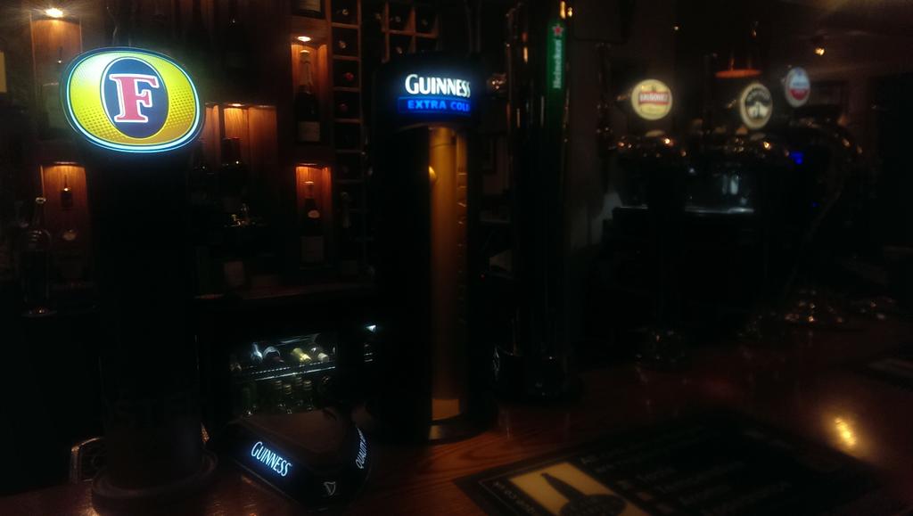 Our bar, before and after. #guinness #readyforstpatricks #bestofbromley