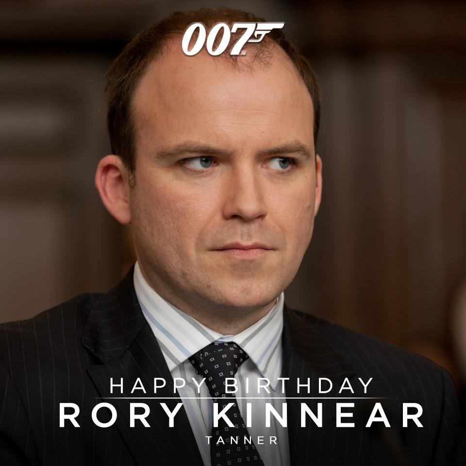 \" A Happy Birthday to Rory Kinnear who plays MI6 s Bill Tanner he returns this year in SPECTRE. 
