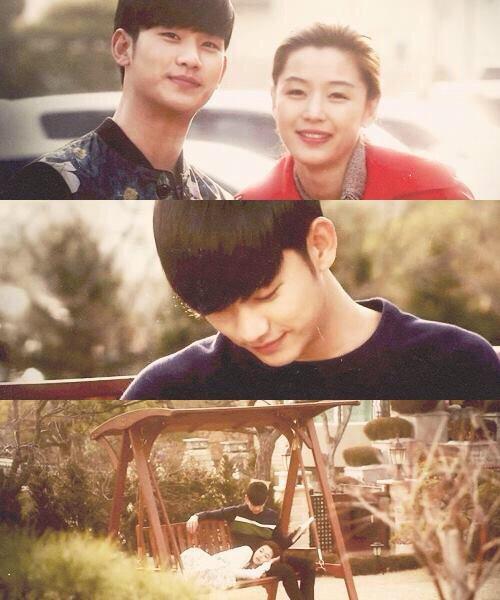 Rialupz's tweet photo. Happy ending KDrama YWCFTS KimSooHyun-JeonJiHyun Romantic drama very good👍👍💋💋 http://t.co/bVKJqWYEx7