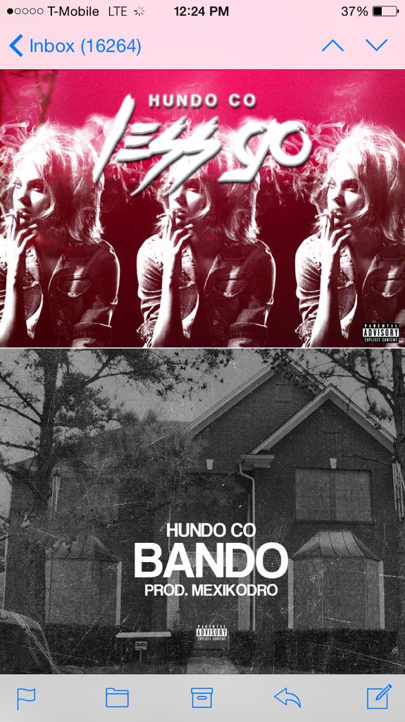 9100Corleone's tweet photo. Dropping on iTunes tomorrow if you fuck with us support the movement #HundoMafia http://t.co/zmvWw0Egs3