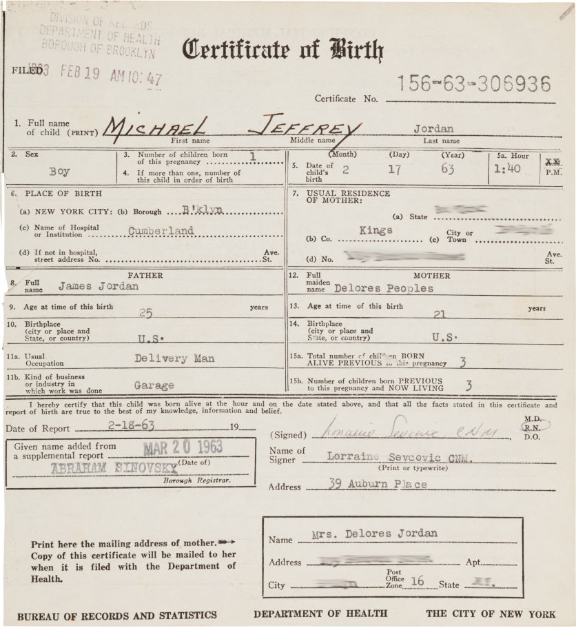 Michael Jordan Michael Jordan was born 52 years ago today