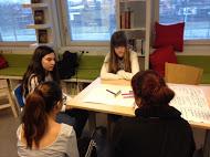 GameGrlWorkshop's tweet photo. Workshop in Malmö has started! And 2 games are in the making! http://t.co/gVzC2D1Em6