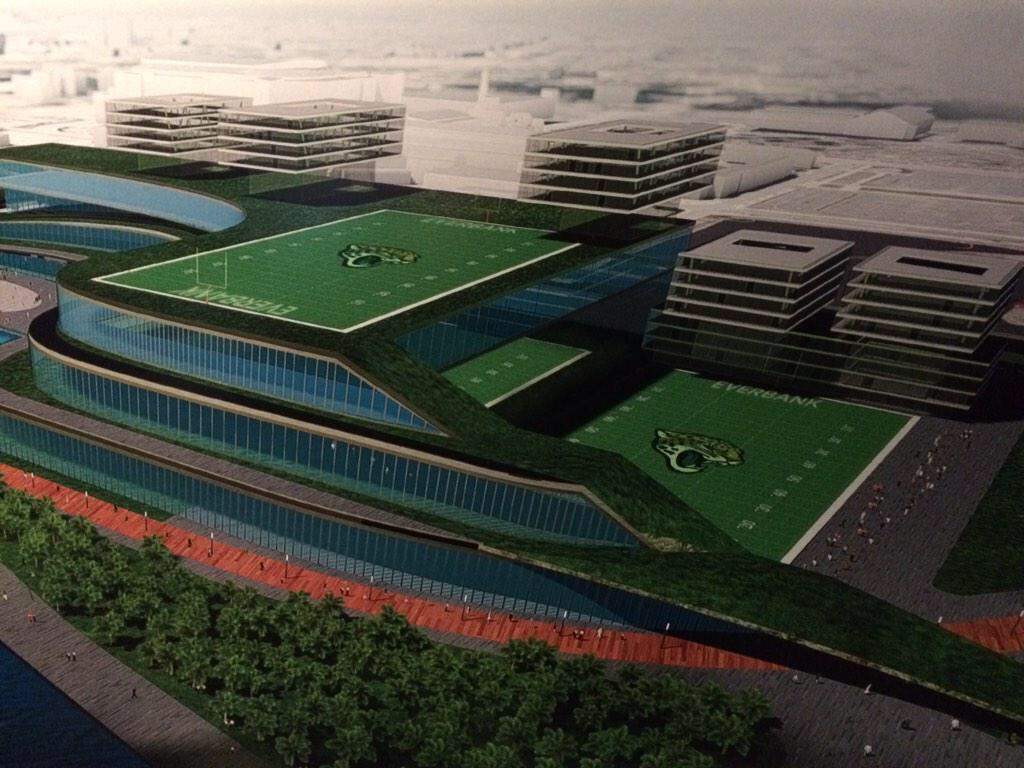 Proposed concept of <a href="/Jaguars/">Jacksonville Jaguars</a> new practice facility |