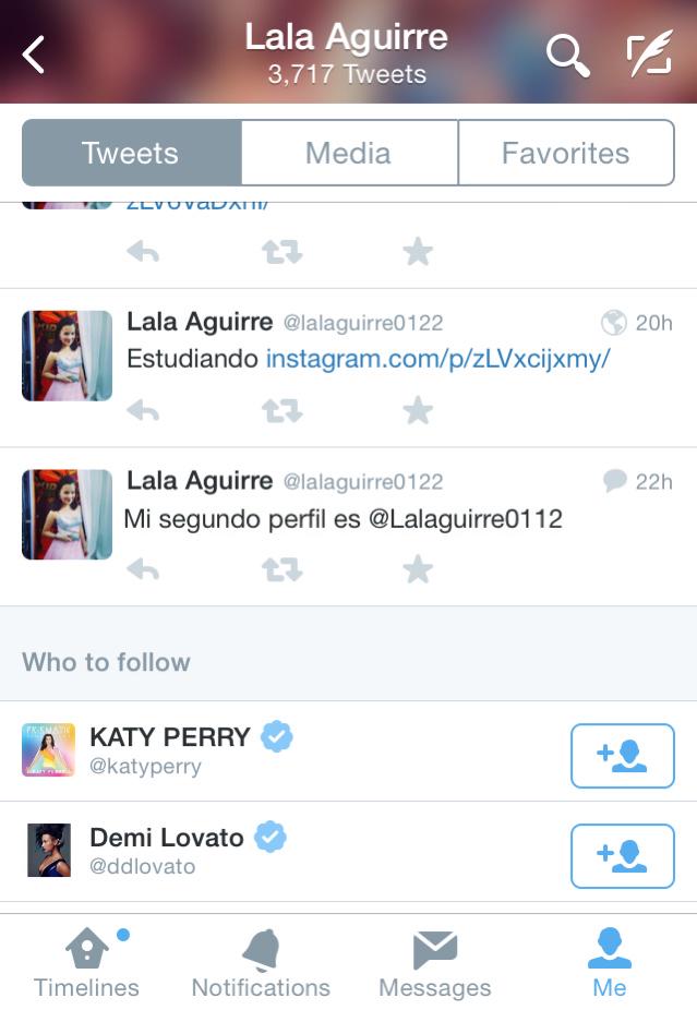 Lalaguirre0112's tweet photo. Para qué vean que si soy Lala, en mi perfil original lo coloque. http://t.co/RjtxambFBh