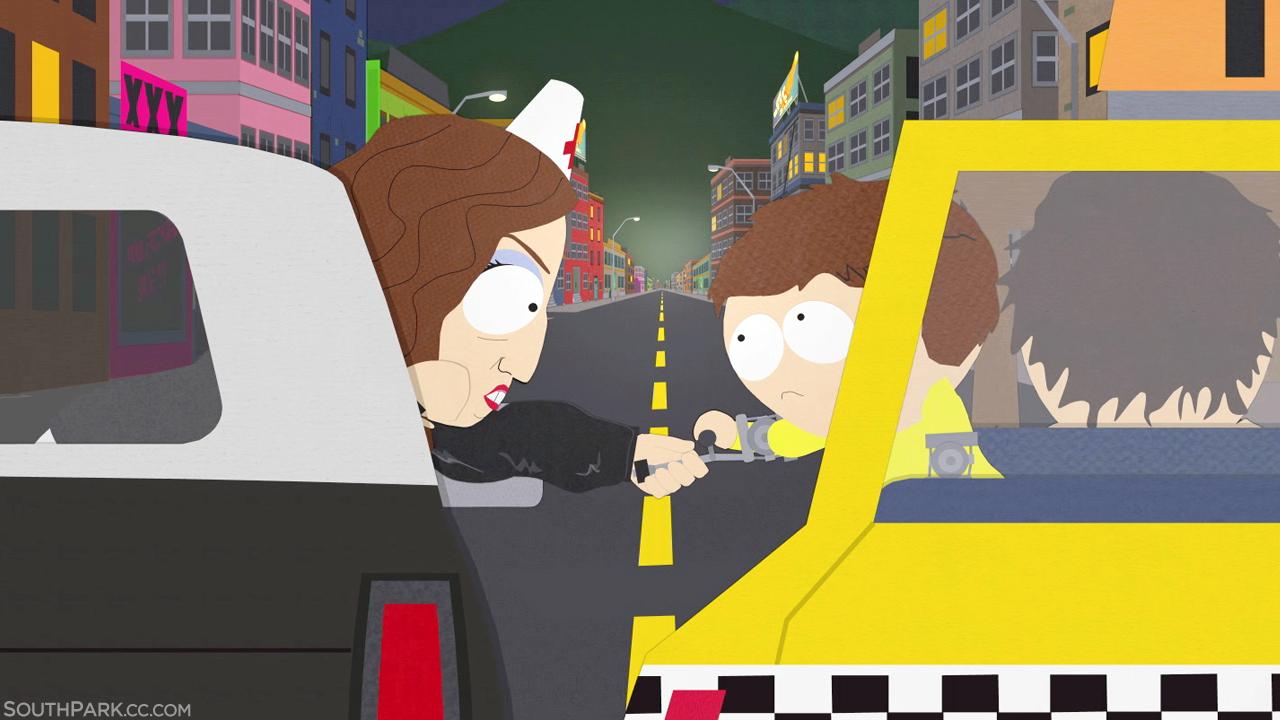 South Park on Twitter ""Nutgobbler! Grab onto my crutch!" SouthPark 