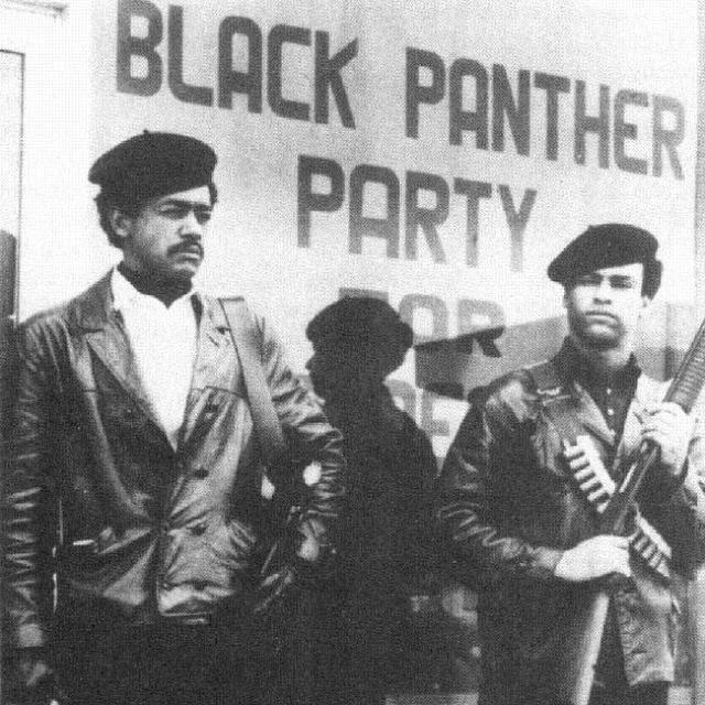Happy birthday Huey P. Newton (right) ALL POWER TO THE PEOPLE 