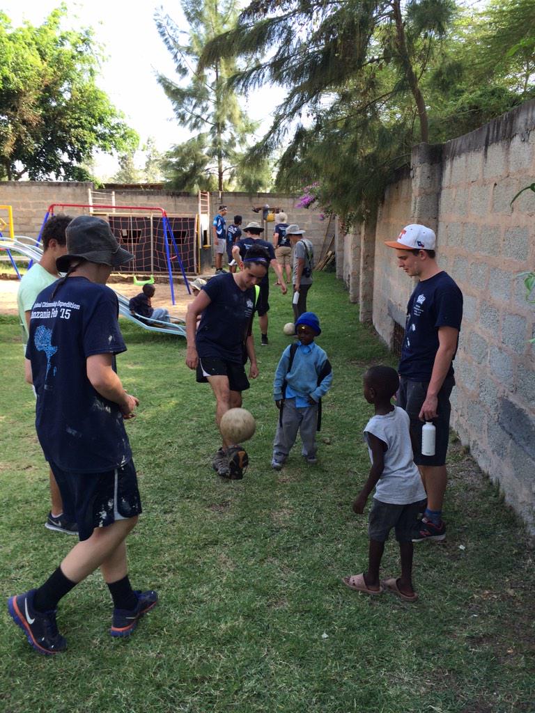 BISHTanzania's tweet photo. Our afternoon at the Seeway Tanzania orphanage http://t.co/YsYbJqCuC2