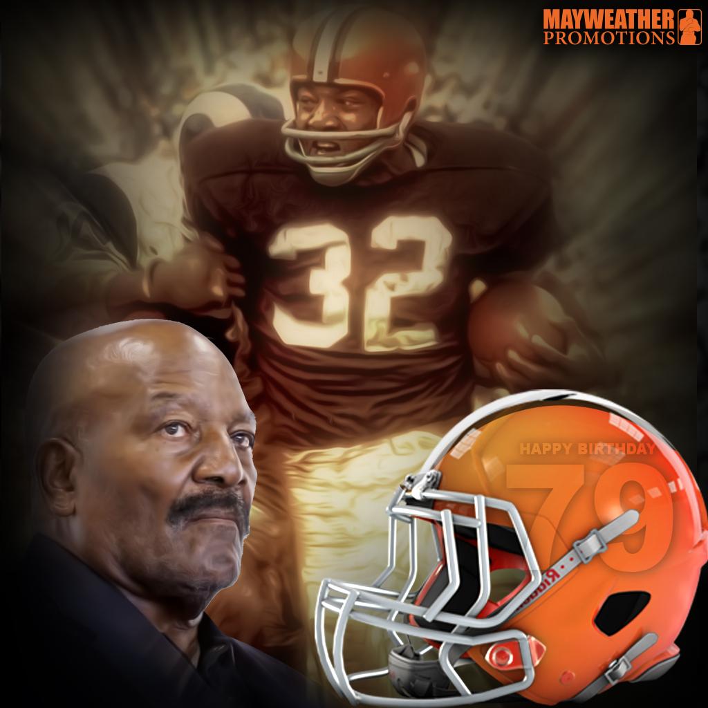 \" Happy 79th Birthday to Legend,  it\s also Jim Brown\ bday