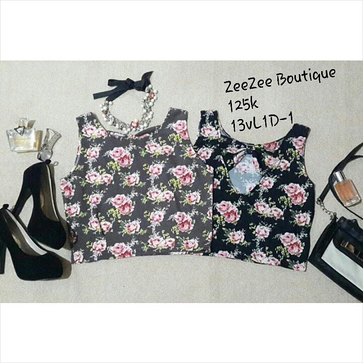 Flower croptank 125rb
