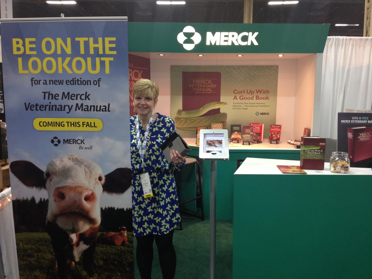 MerckVetManual's tweet image. Have you stopped by our booth yet? 2166....come check us out! #WVC2015 #veterinary