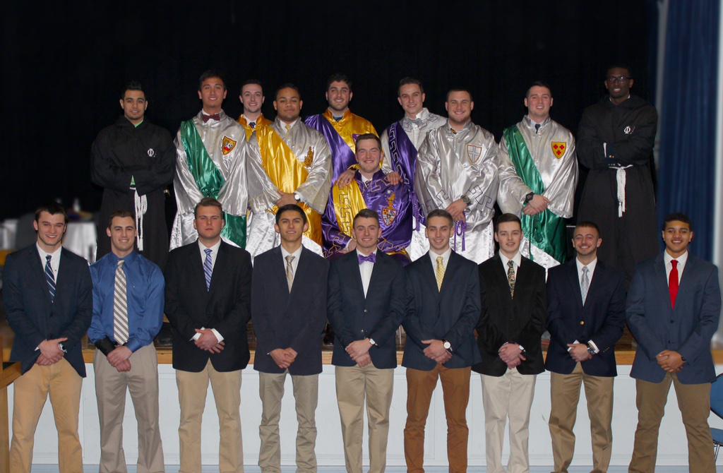 ΣΑΕ Rhode Island Alpha welcomes the Iota class! #ΣΑΕ #Iota #initiation #ΦΑ