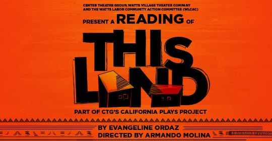 Only 11 days until the SOLD OUT show! <a href="/CTGLA/">Center Theatre Group</a> , <a href="/wattsvillage/">Watts Village</a> Theater Company present THIS LAND Sat 2/28 5pm <a href="/WLCAC/">WLCAC</a> .