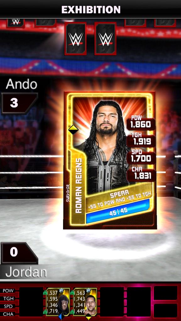 JordanDSharman's tweet photo. @WWERomanReigns on supercard #Fusion #supercard http://t.co/lznQVzSFpg