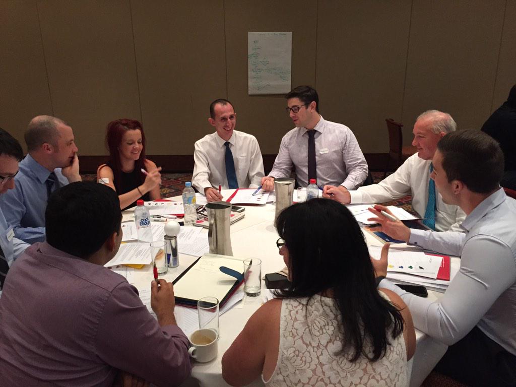 reynathetrainer's tweet photo. #barringtonsfcl - busy at work on group exercises @the FCL masterclass - cannot upload more than 4 photos apparently http://t.co/fiDdUcxQMN