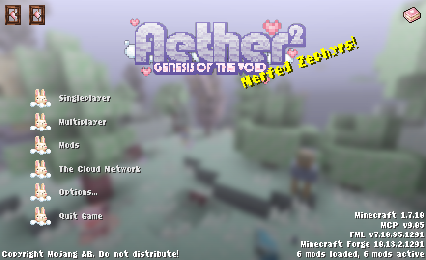 𝓨𝒖𝒊𝒌𝒂𝒎𝒊 On Twitter Successful New Hos Panorama And Equipment And Cloud Aether2 Minecraft Http T Co Rdwki2qjme