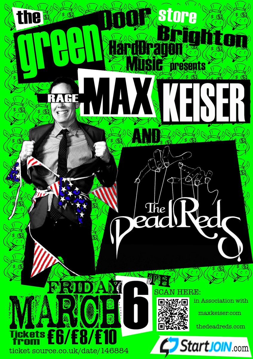 TheDeadReds's tweet image. 15 tickets left ladies and gents.. this WILL sell out so get em while there hot! ticketsource.co.uk/date/146884