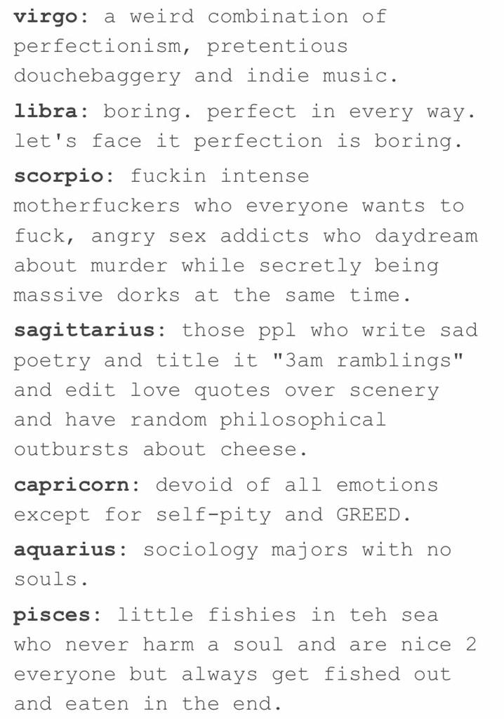 horoscopes of signs zodiac Twitter Horoscopes (@punkstrology) horoscopes of signs zodiac Twitter Horoscopes (@punkstrology)