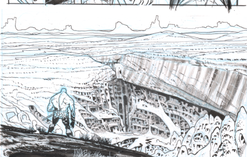 Fun with tones and texture from Rumble #3. Hope you guys dig it! 