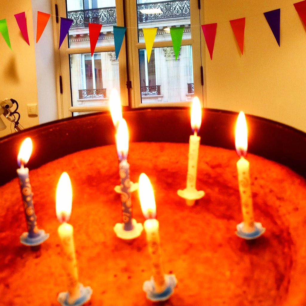  happy birthday from Paris !!! 