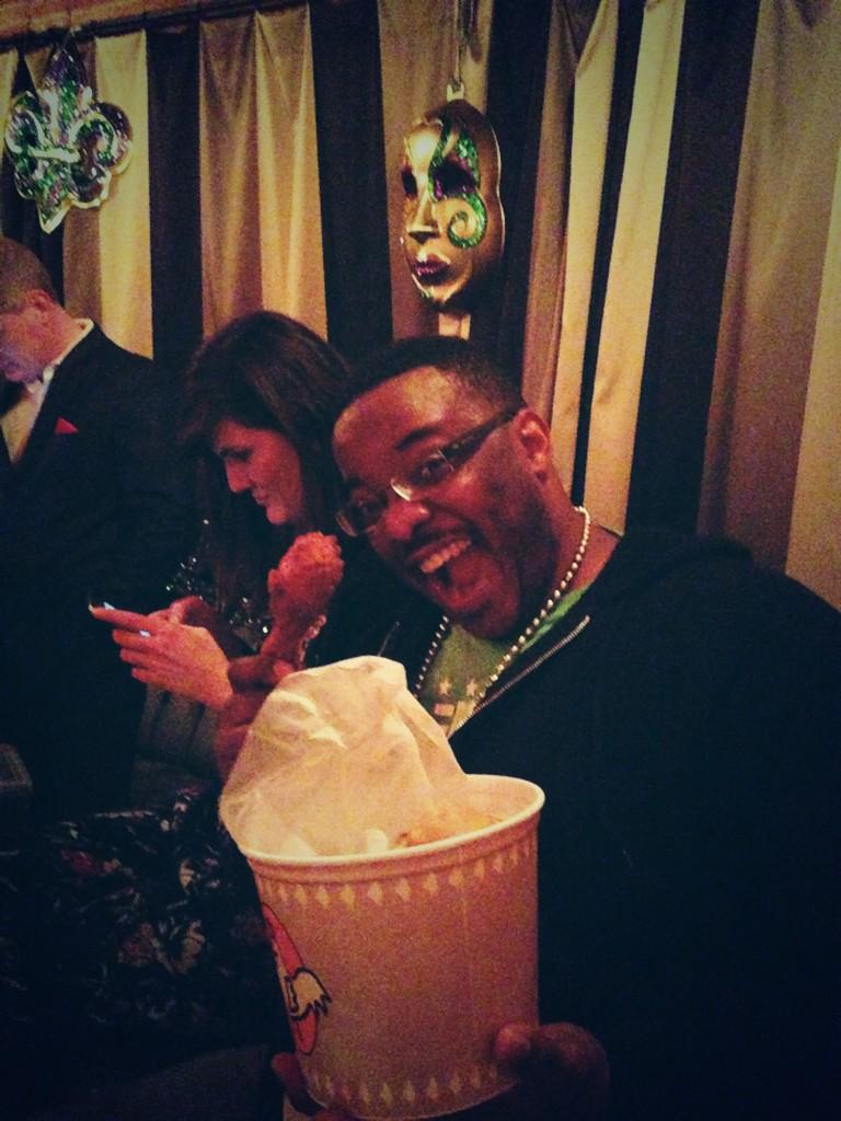 Judging cocktails for charity <a href="/BlackJackDC/">Black Jack</a> with <a href="/BYT/">Brightest Young Things</a>  &amp; this guy....
<a href="/dcelixirmixer/">Duane Sylvestre</a>