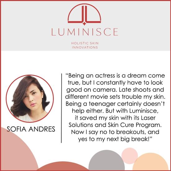 LuminisceSkin's tweet photo. Rising star @sofiaandress learned to #SKINvest at her young age. And with her striking bea http://t.co/ocICaWw004 http://t.co/t1Kwidb4u0