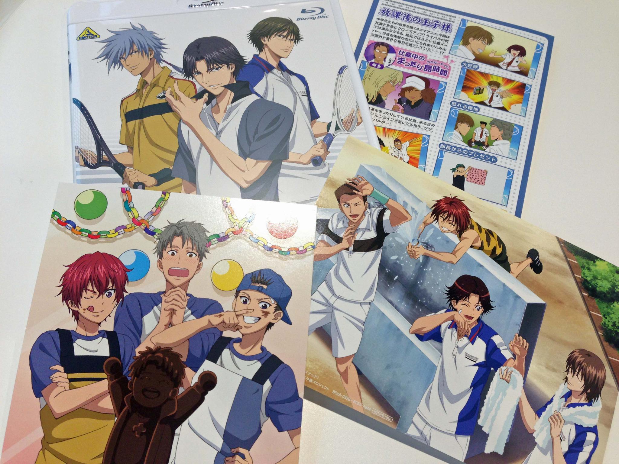 アニメ 新テニスの王子様 公式 新テニova第3巻 2 発売 発売迫る第3巻のサンプルが届きました ジャケットは跡部 仁王 手塚 イラストシートは思わずほっこりする2枚 放課後方面では 平和の使者 と名高い長太郎の笑顔チョコが幸せを呼び込んで