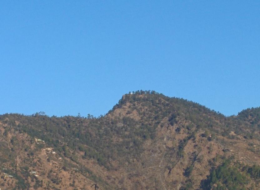 Another view of Kali Shila