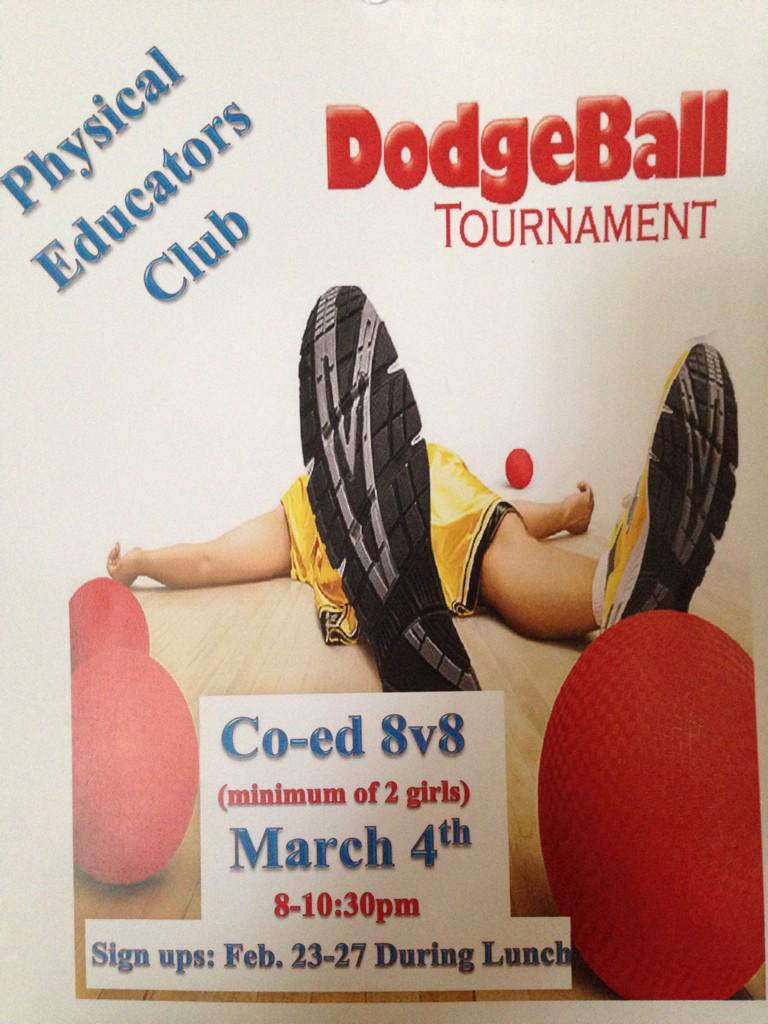 BerreyChad's tweet photo. #CMUdodgeball #PEC http://t.co/37NEbjV4rl