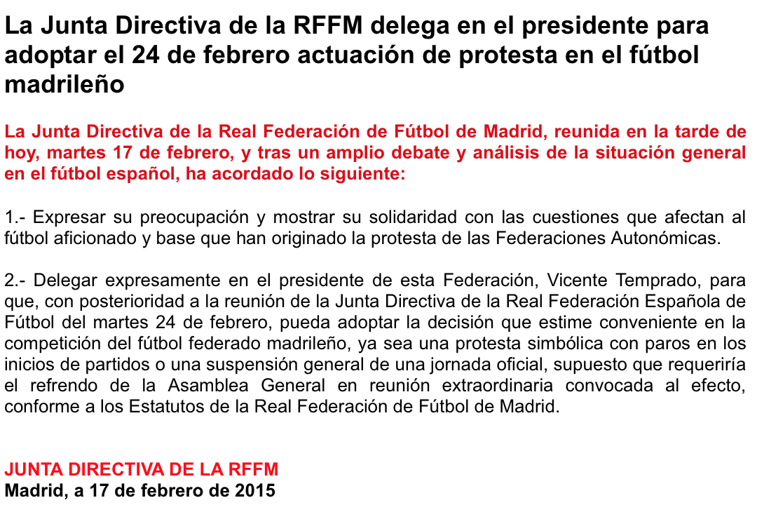 Federación Madrileña tweet media